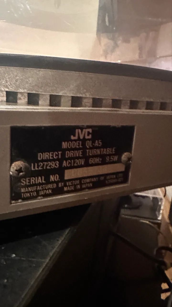 Conjunto de som JVC QL-A5 + receiver Gradiente S95 e S96 - Foto 2