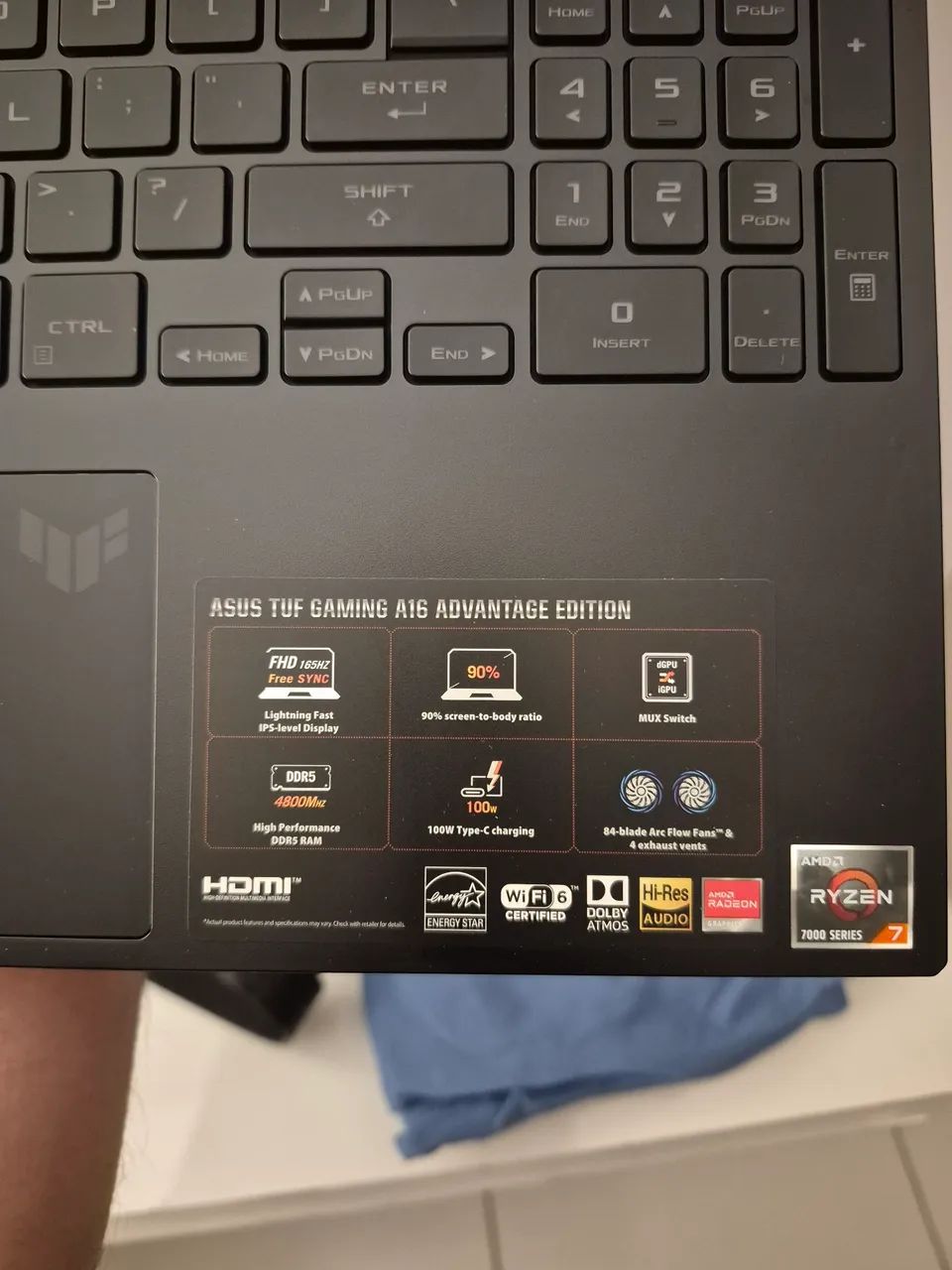 NOTEBOOK GAMER ASUS TUF A16 - Foto 2