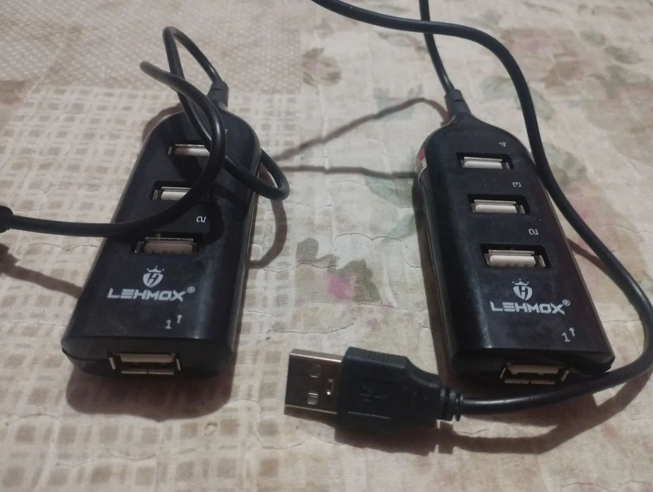 Kit 2 hub USB 4 portas - Foto 2