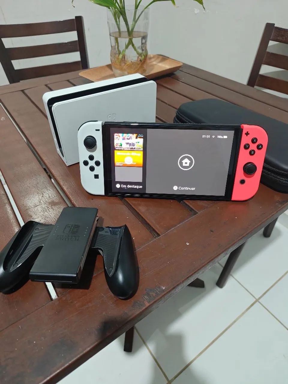 Nintendo Switch OLED 256gb DESBLOQUEADO