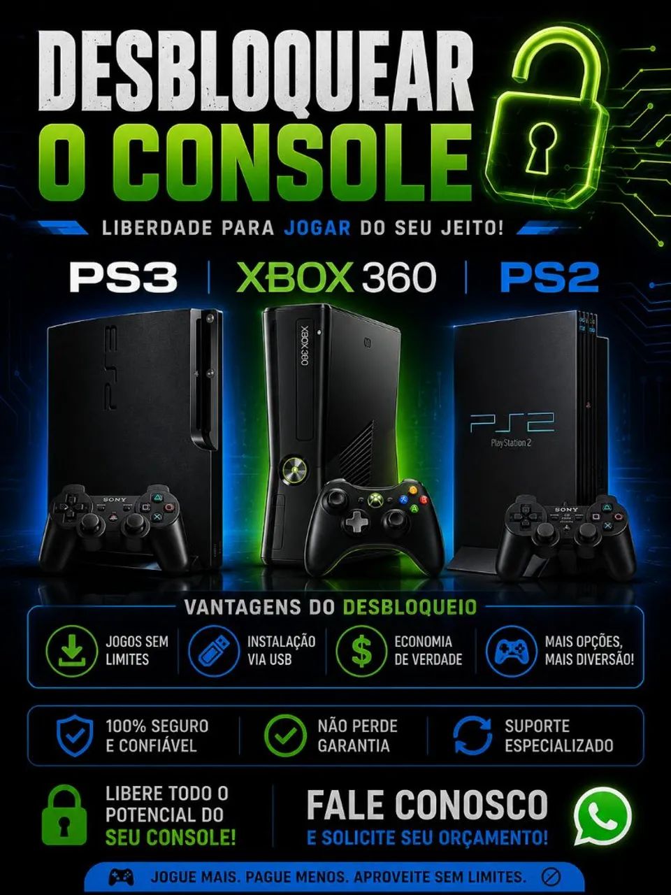 Conserto de videogames