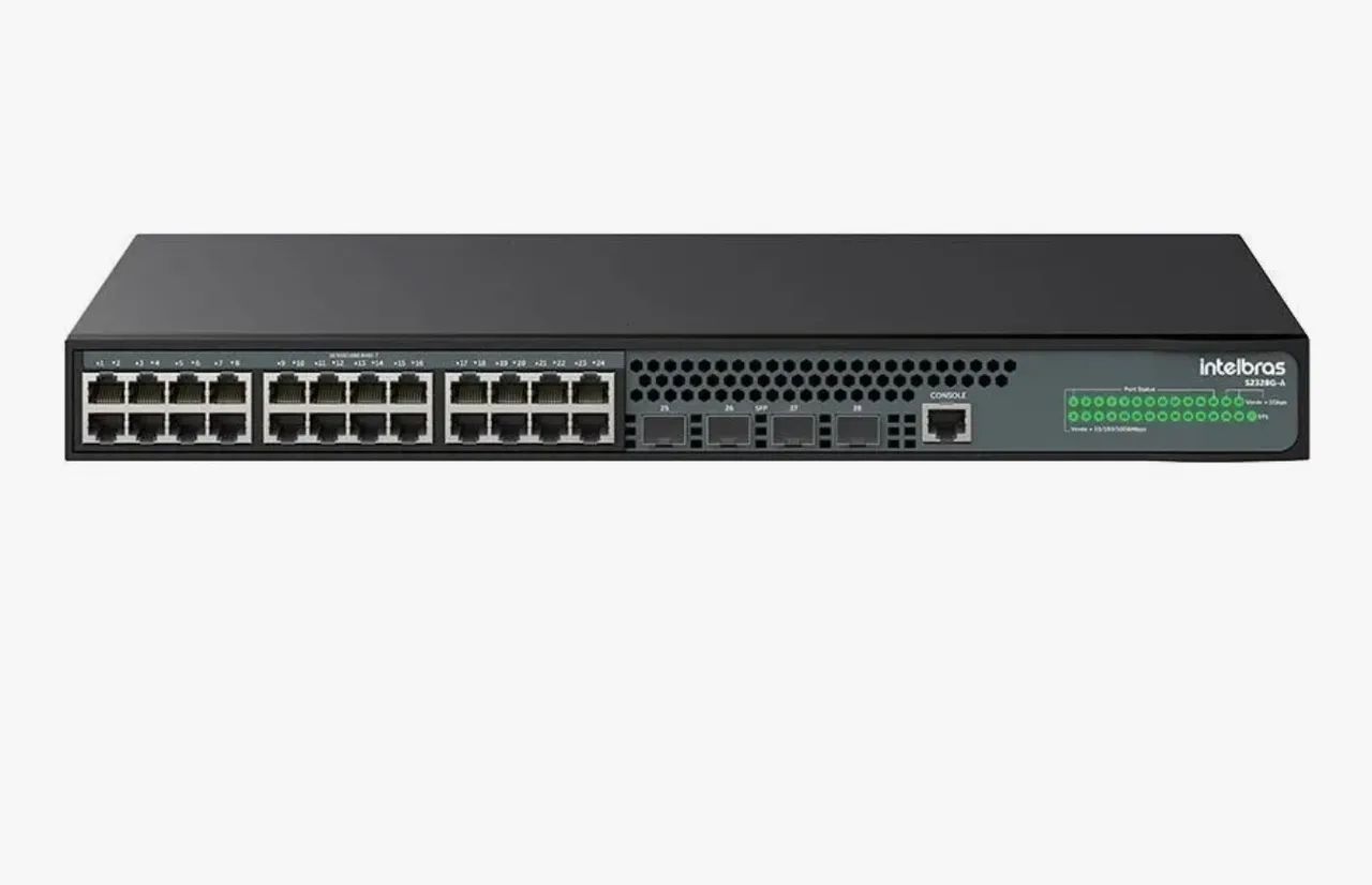 Switch Gerenciável 24Portas Gibabit Intelbras - Foto 2