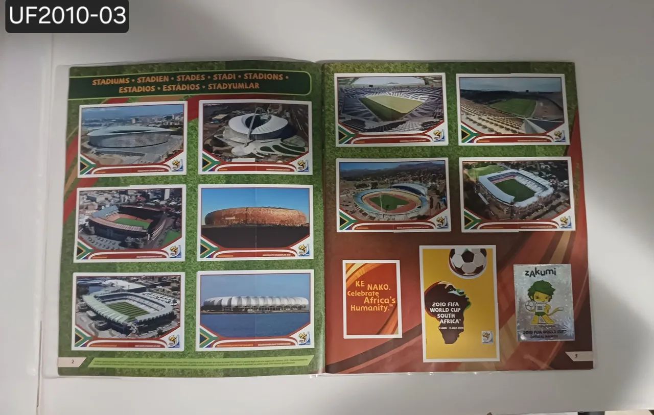 Album 2010 Copa do Mundo Panini - Foto 3