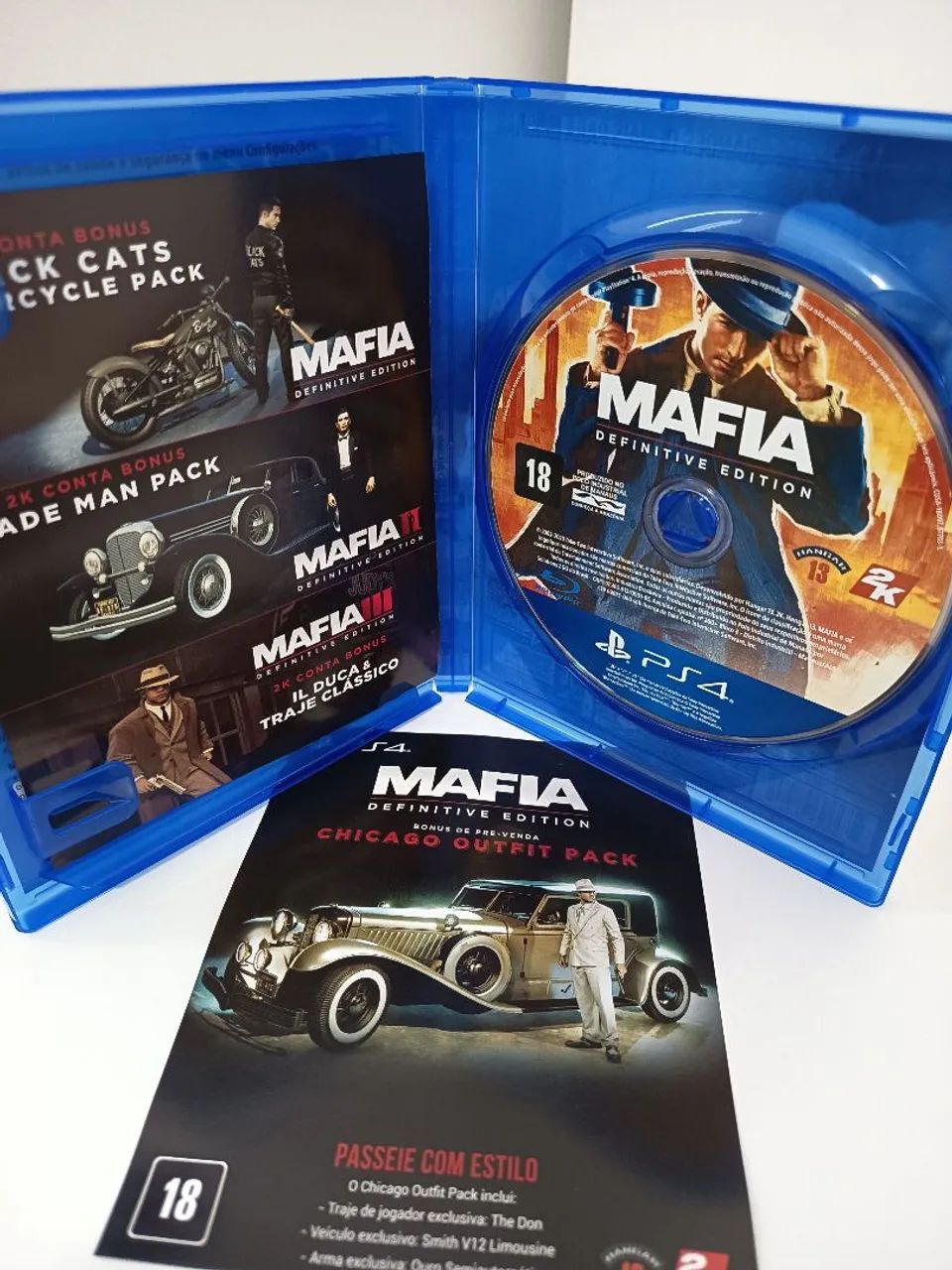 Máfia Definitive Edition PS4 e PS5 