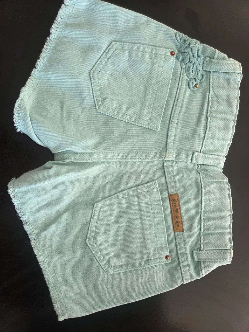 Short verde menina - Foto 2