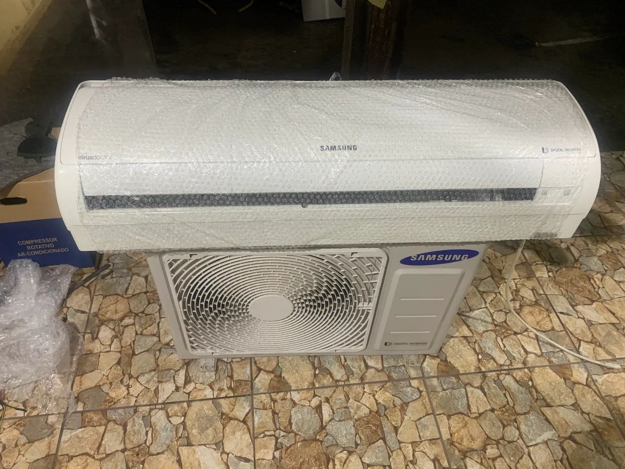 Ar condicionado split Samsung inverter 18 mil Btus quente e frio - Foto 4
