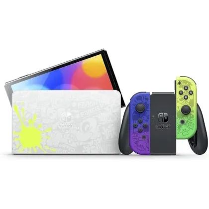 Nitendo switch oled 64g, edição ilimitada splatoon 3