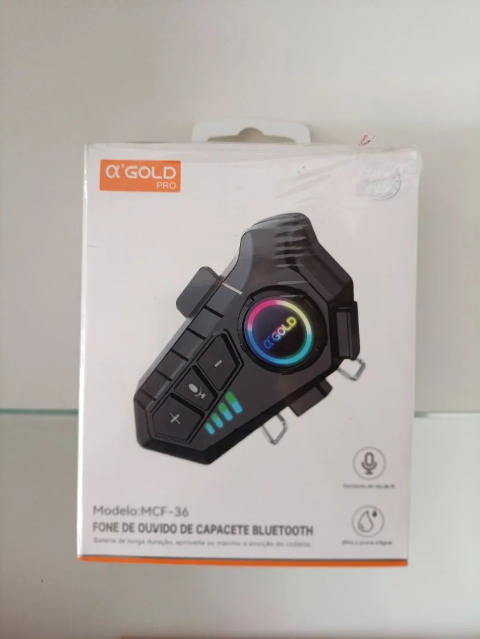 Fone de ouvido bluetooth Intercomunicador para capacete 