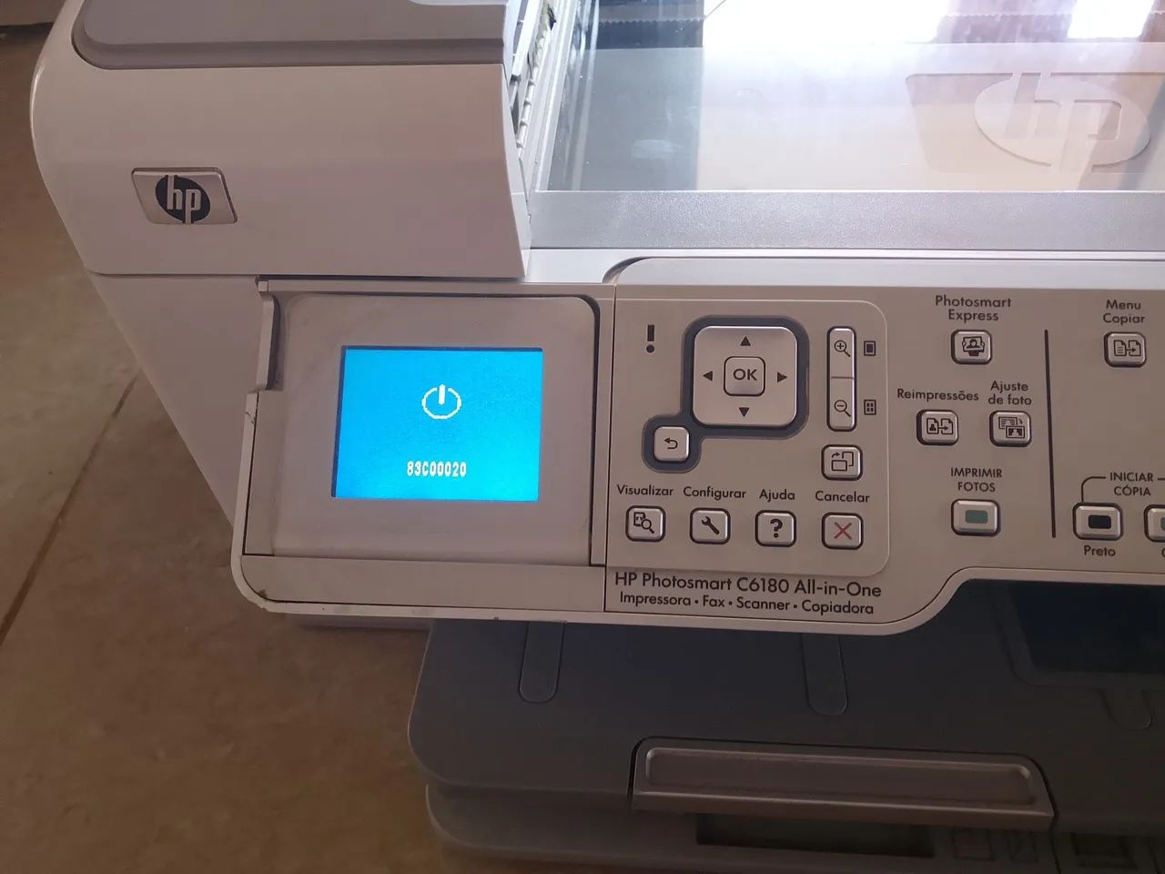HP Photosmart C6180 All-in-One. (DEFEITO)