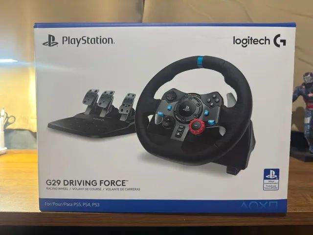 Volante Logitech G29 Driving Force para PS5, PS4, PS3 e PC - Foto 5