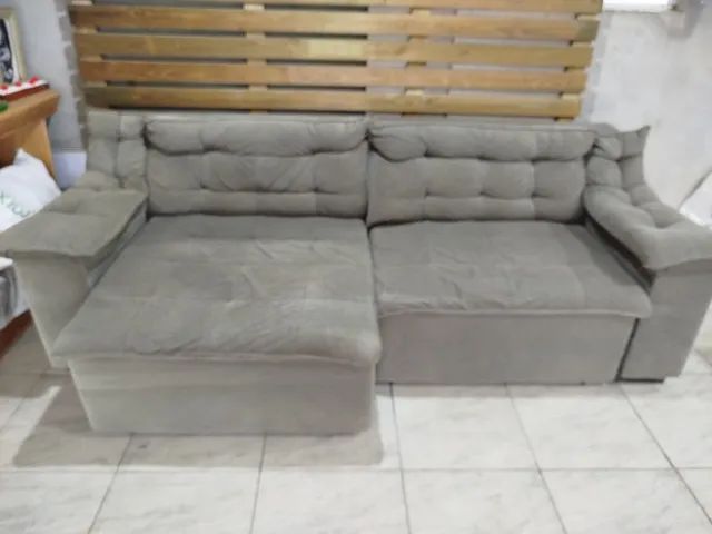 Sofá 4 Lugares Confortável - Ótimo Estado - Foto 2