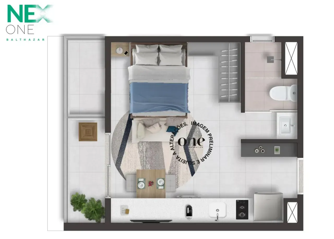 PLANTA 26m²