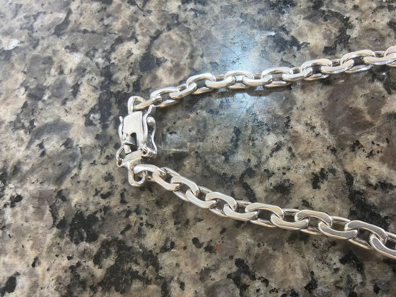 Cordão de prata 950 - Foto 3