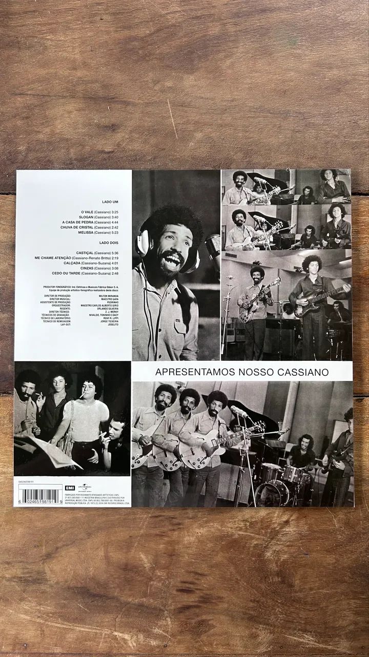 レズミルズ【RPM No 52】CD DVD コリオ3点セット Lp Cassiano - Apresentamos Nosso Cassiano (universal 2025) Edição