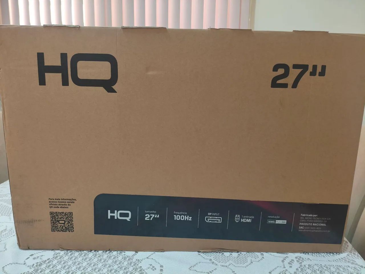  monitor HQ de 27", Full HD, 100 Hz, com DisplayPort e HDMI. - Foto 3