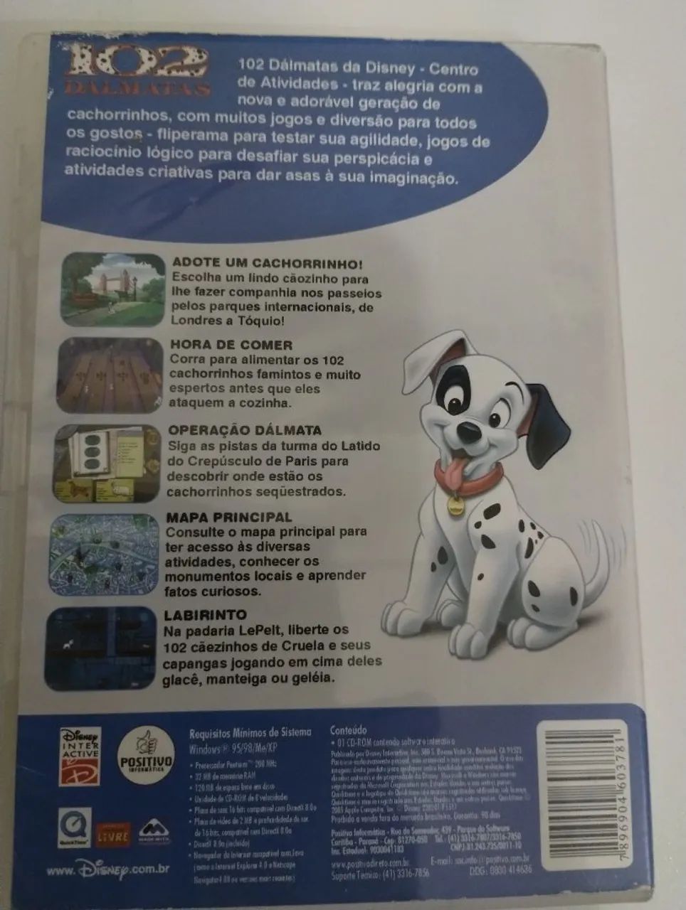 CD-ROM Jogo original 101 Dálmatas  - Foto 2