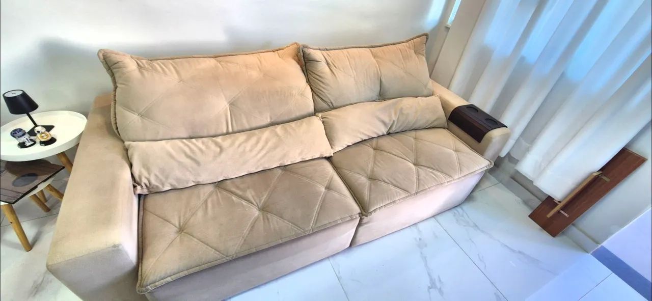 Vende-se sofá 4 lugares - Foto 4