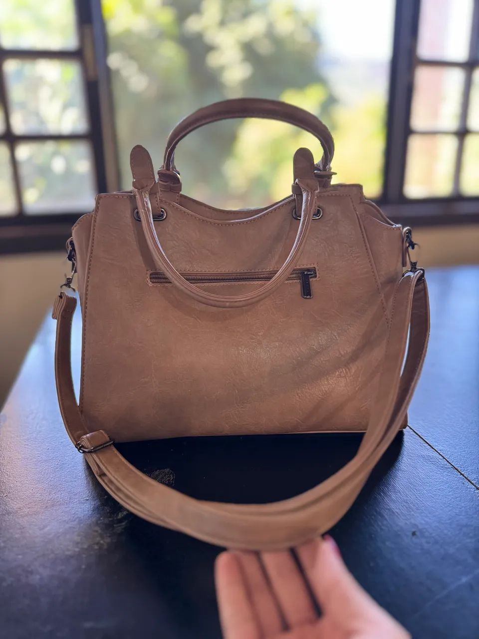 Bolsa Lyssa 122 Bege - Foto 2