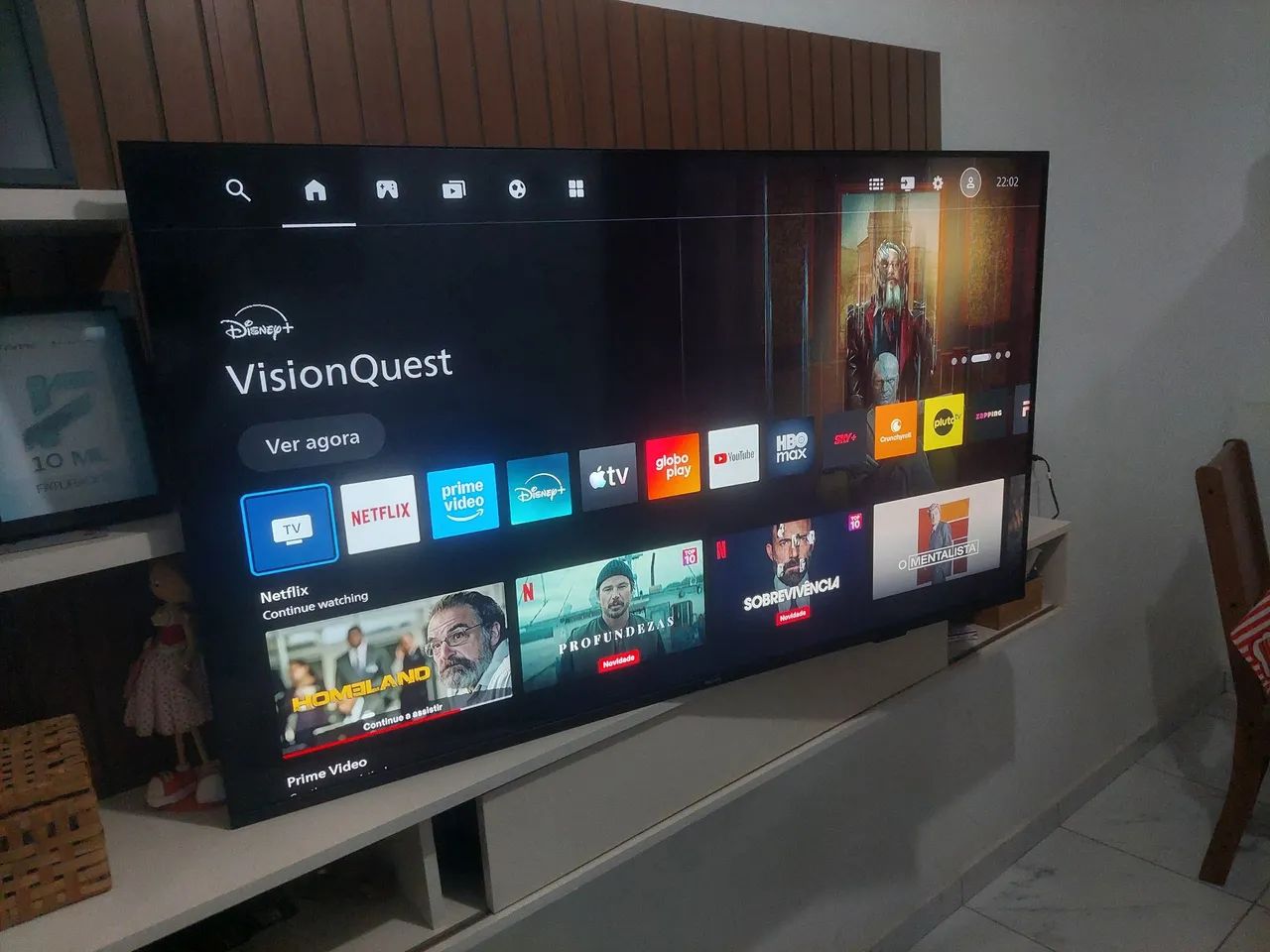 NOVA!! Smart TV Philips 4k