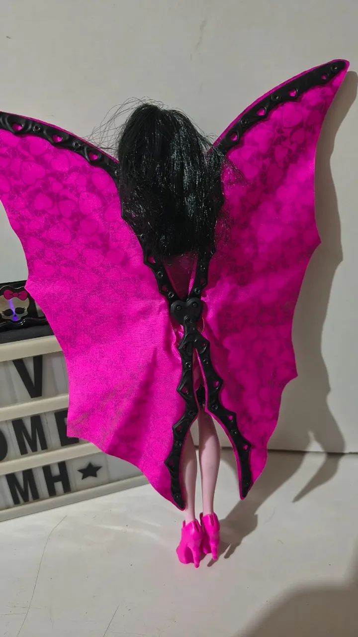 Monster high Draculaura g2 transformação  - Foto 4