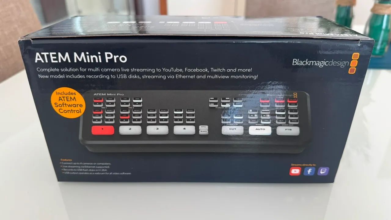 ATEM Mini Pro (Nunca usado)  - Foto 3