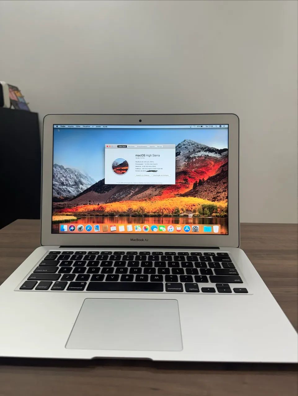 MACBOOK AIR i5 2017 PRATA 128GB 8GB RAM - Foto 3