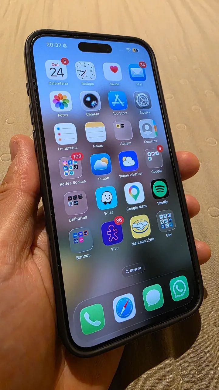 iPhone 15 pro max 256gb titânio - Foto 2