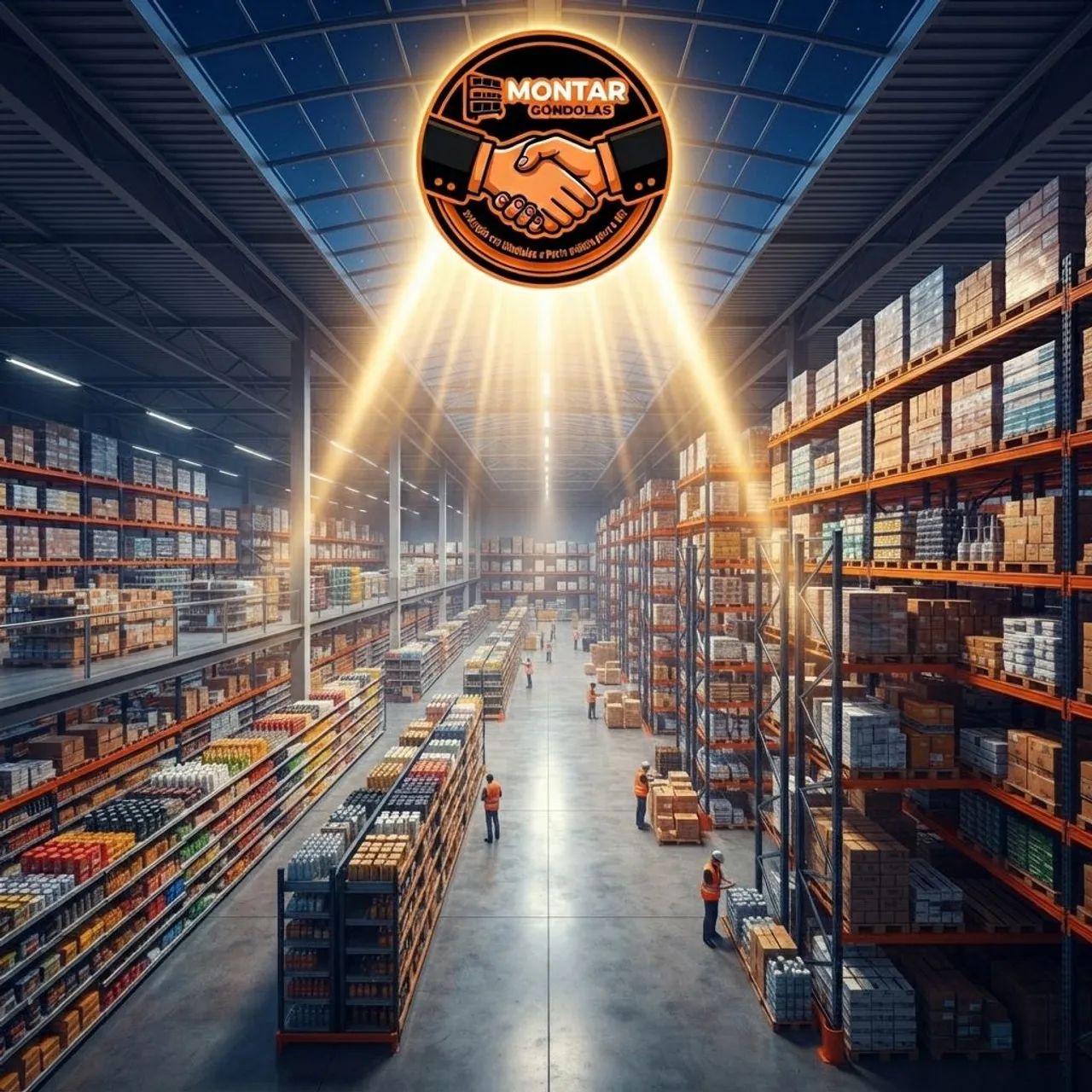 Gôndolas e porta pallets com melhor preço do mercado 