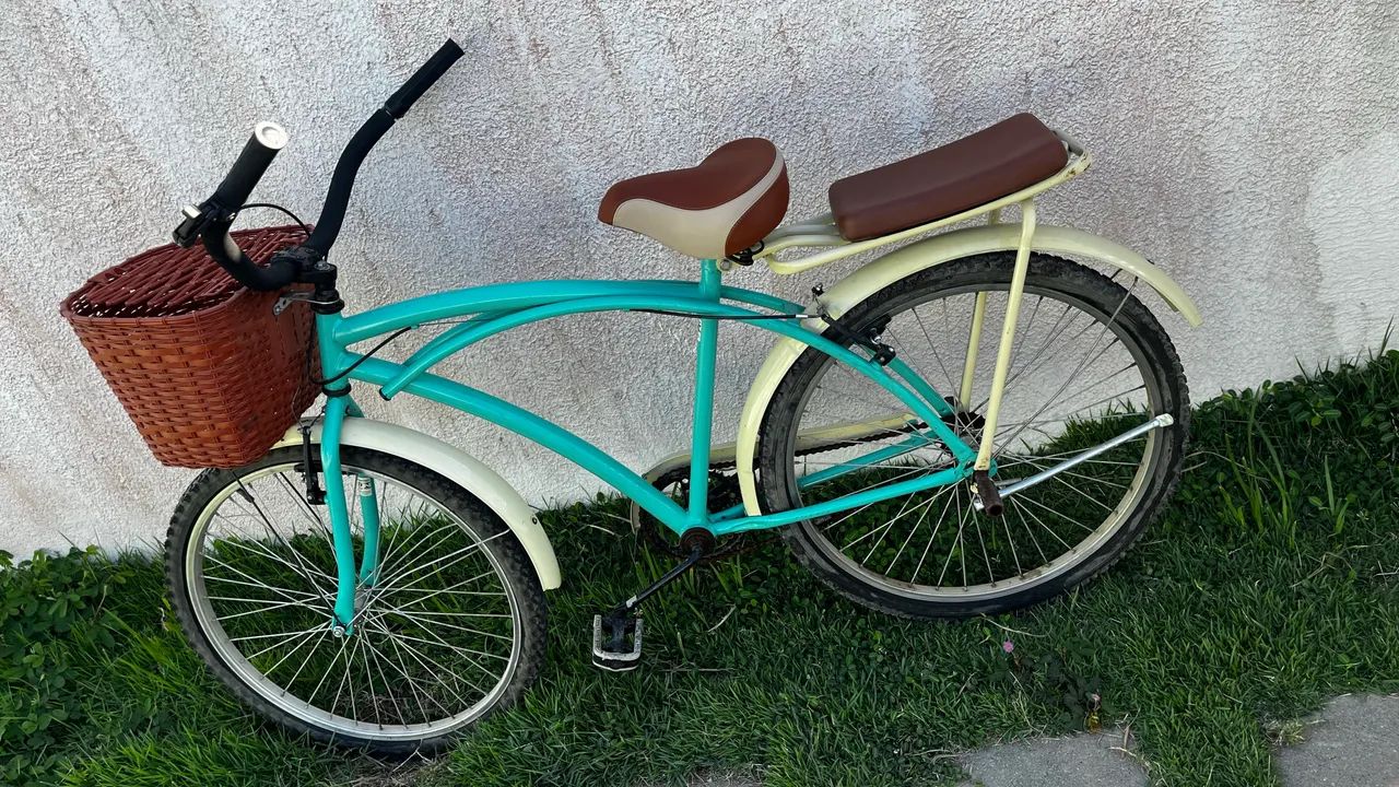Bicicleta estilo praiana 