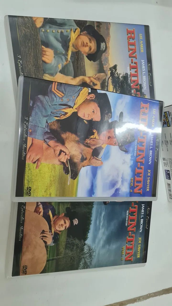 DVDS RIN TIN TIN ORIGINAL COLEÇÃO - Foto 2