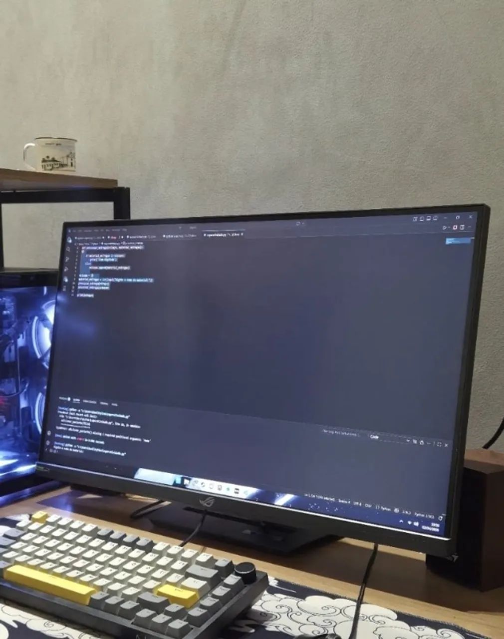 Monitor Asus ROG Strix 27" QuadHD (2k) - SUPORTE MAXIMO DE 3840 × 2160 (4K)