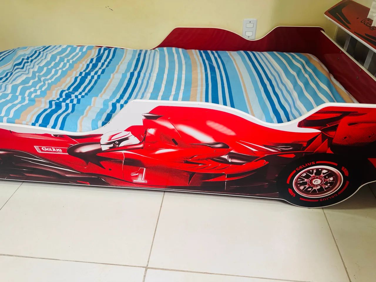 Cama infantil com colchão  - Foto 4