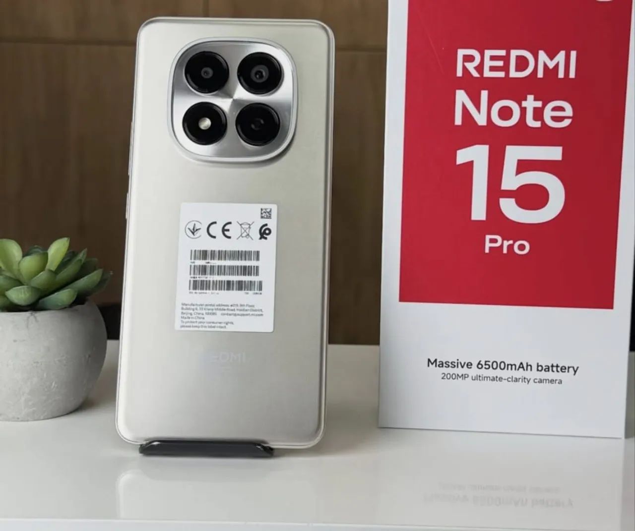 NOTE 15 PRO CÂM 200MP NOVO LACRADO