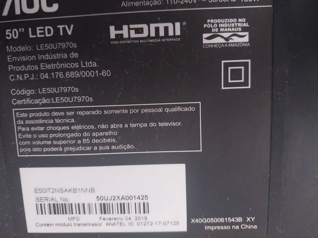 Tv AOC 50' - Foto 3