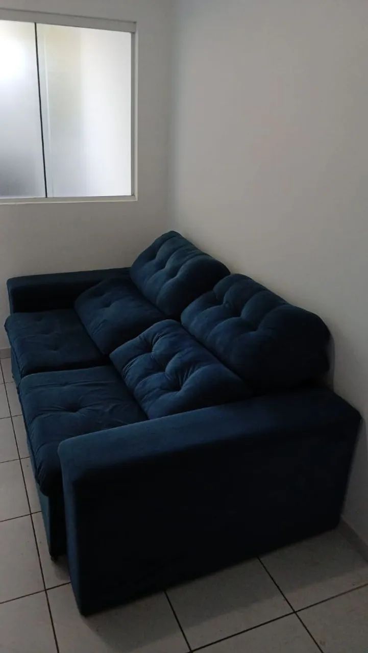 Sofá retrátil reclinável 2,40m - Foto 3