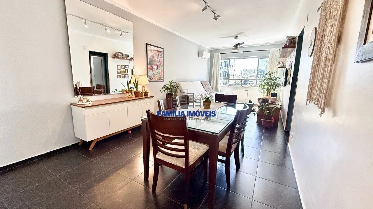 Apartamento 2 quartos com dependência completa Embaré Santos/SP - Foto 5