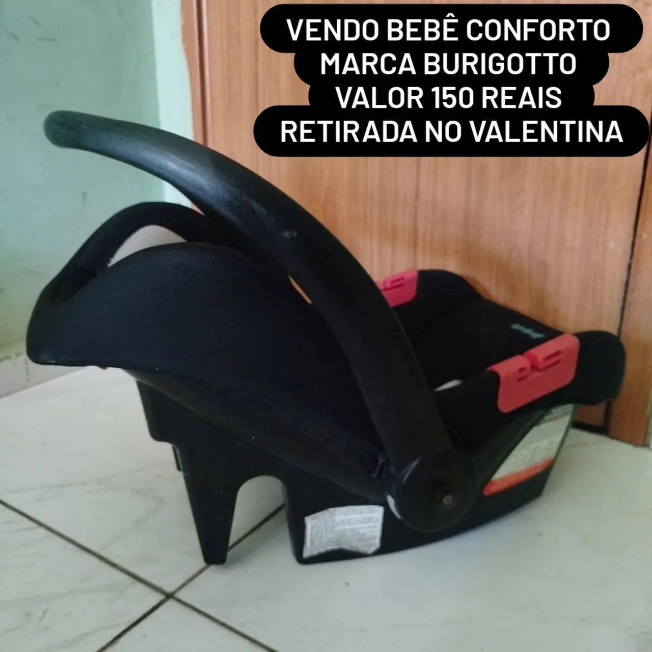 Bebê conforto Burigotto  - Foto 3