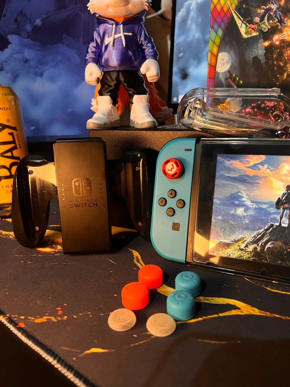 NINTENDO SWITCH V2 IMPECÁVEL ? | COMPLETO + CASE - Foto 5