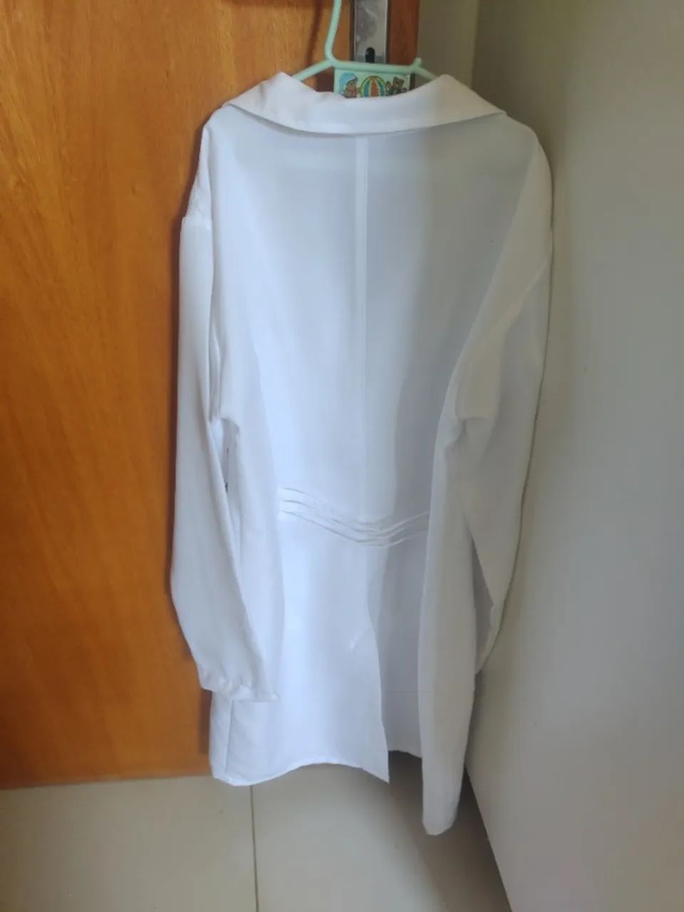 Jaleco Branco Simples - Foto 2