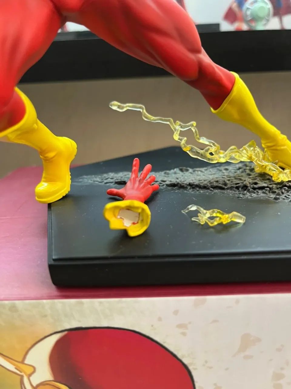 The Flash Iron Studios Dc Comics By Ivan Reis Art Scale 110 (Usado) - Foto 4