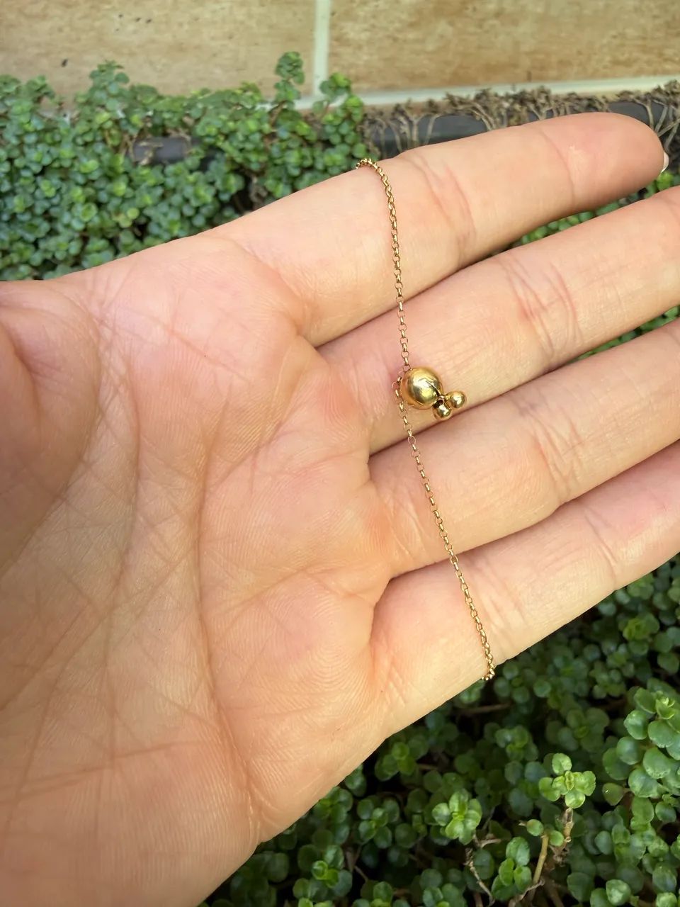Tornozeleira ouro 18k/ loja física  - Foto 3