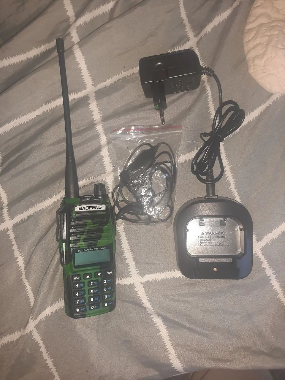 Rádio comunicador da baoofeng 