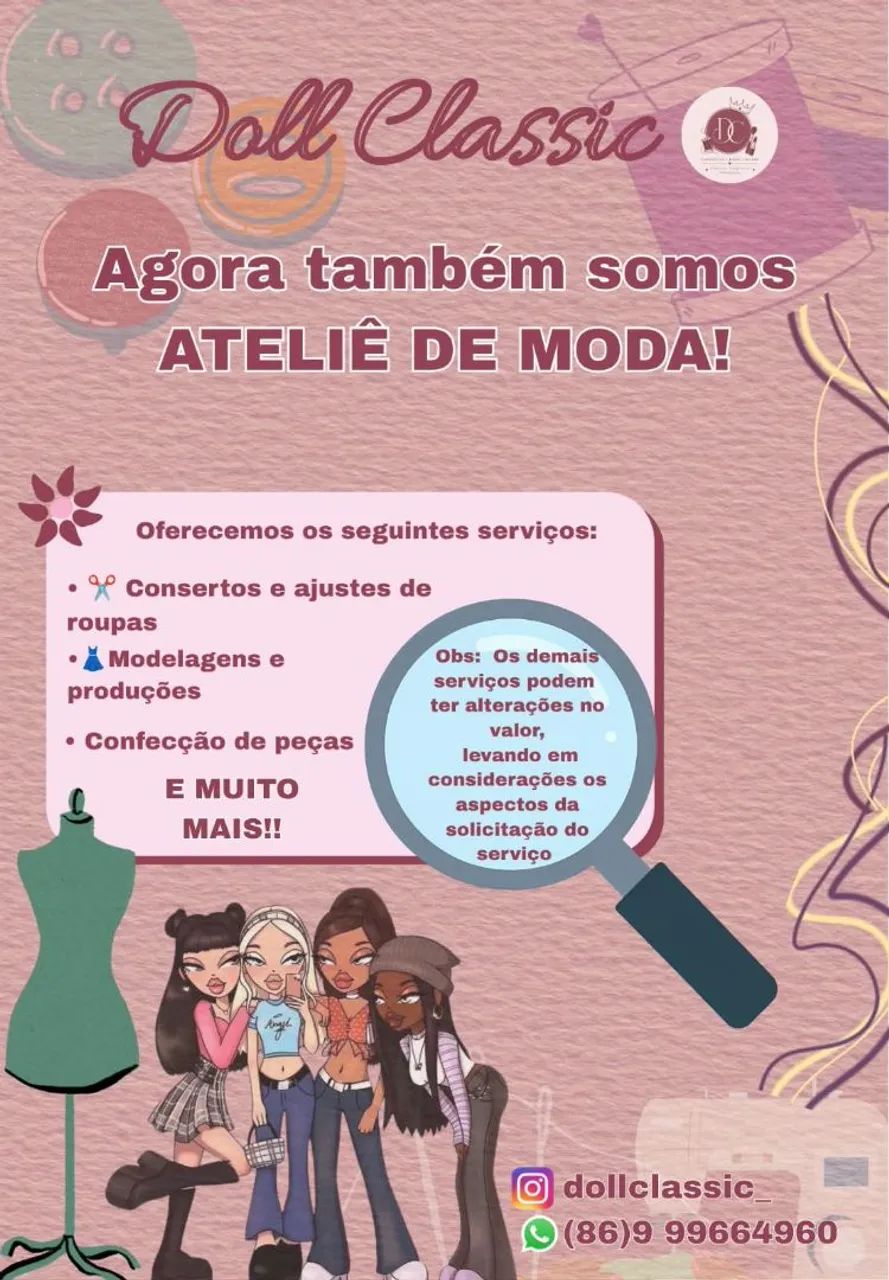 Concertos e confecções 