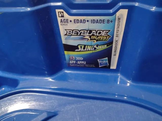 Lote de Peças Variadas Beyblade e Arena Azul - Foto 4