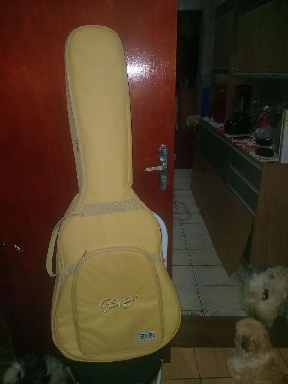 Capa de violão novinha seiz