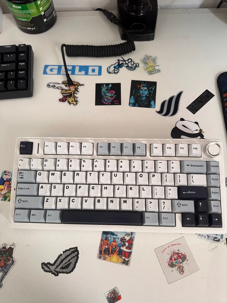 Teclado mecânico EPOMAKER Aula F75 