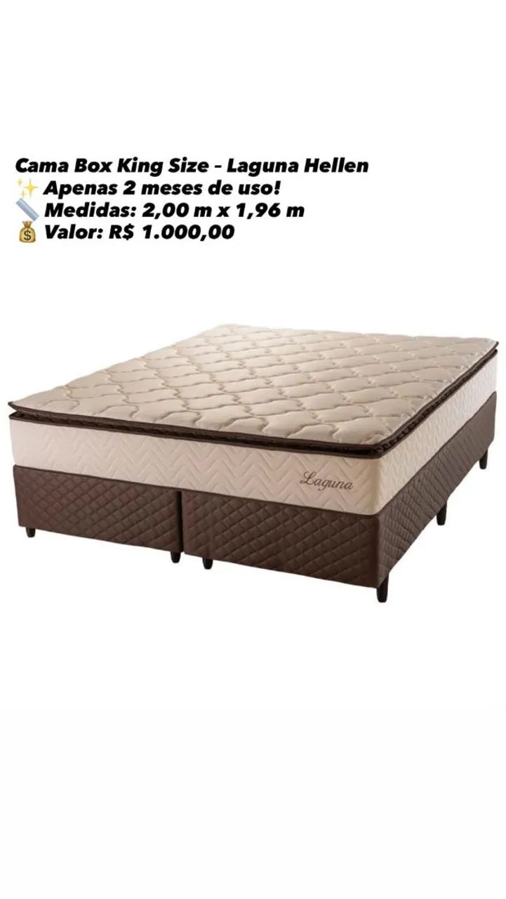 Cama Box Casal King 