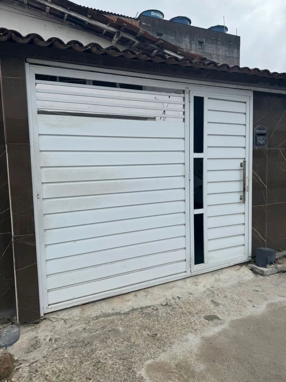 Portão alumínio 