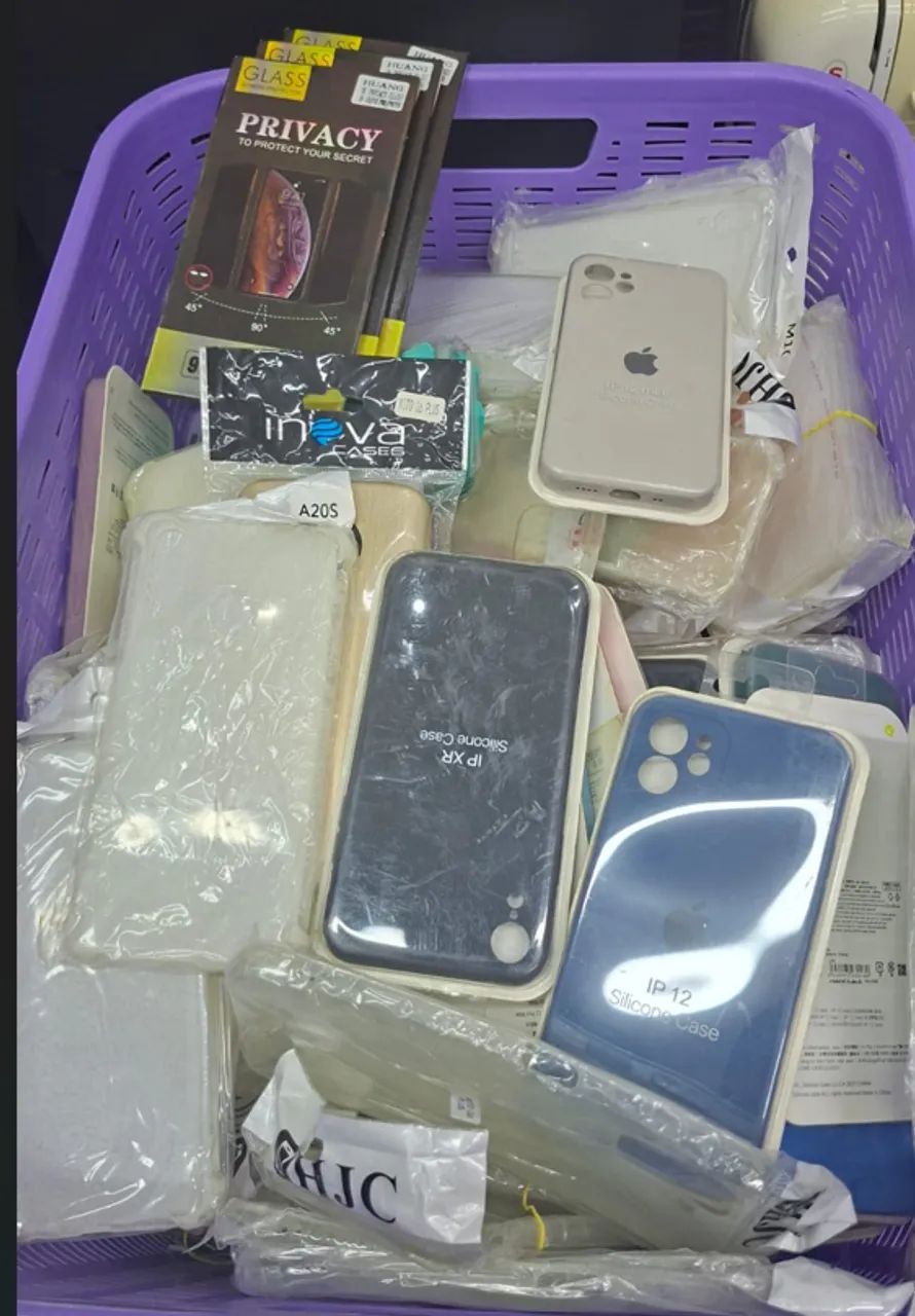 Lote de eletrônicos e acessórios para celular (sobra de estoque) - Foto 2