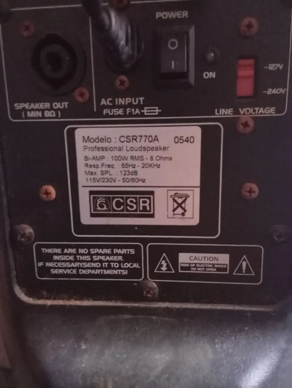 Caixa de som amplificadora - Foto 3